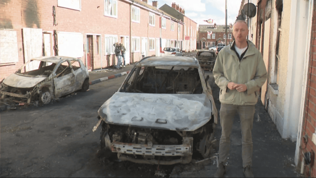 Anti-immigrant riots hark back to Belfast’s dark past